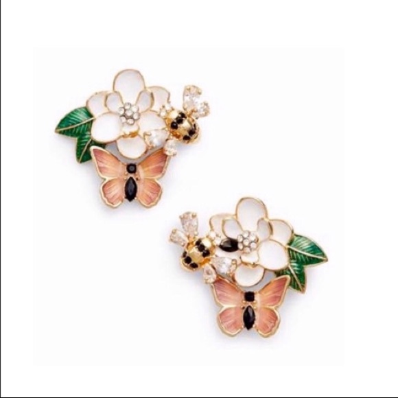 kate spade Jewelry - Kate Spade Swamped earrings with dust bag